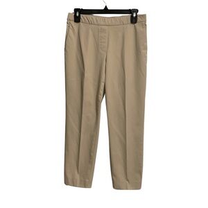 Theory Women’s Tapered‎ Pants Beige